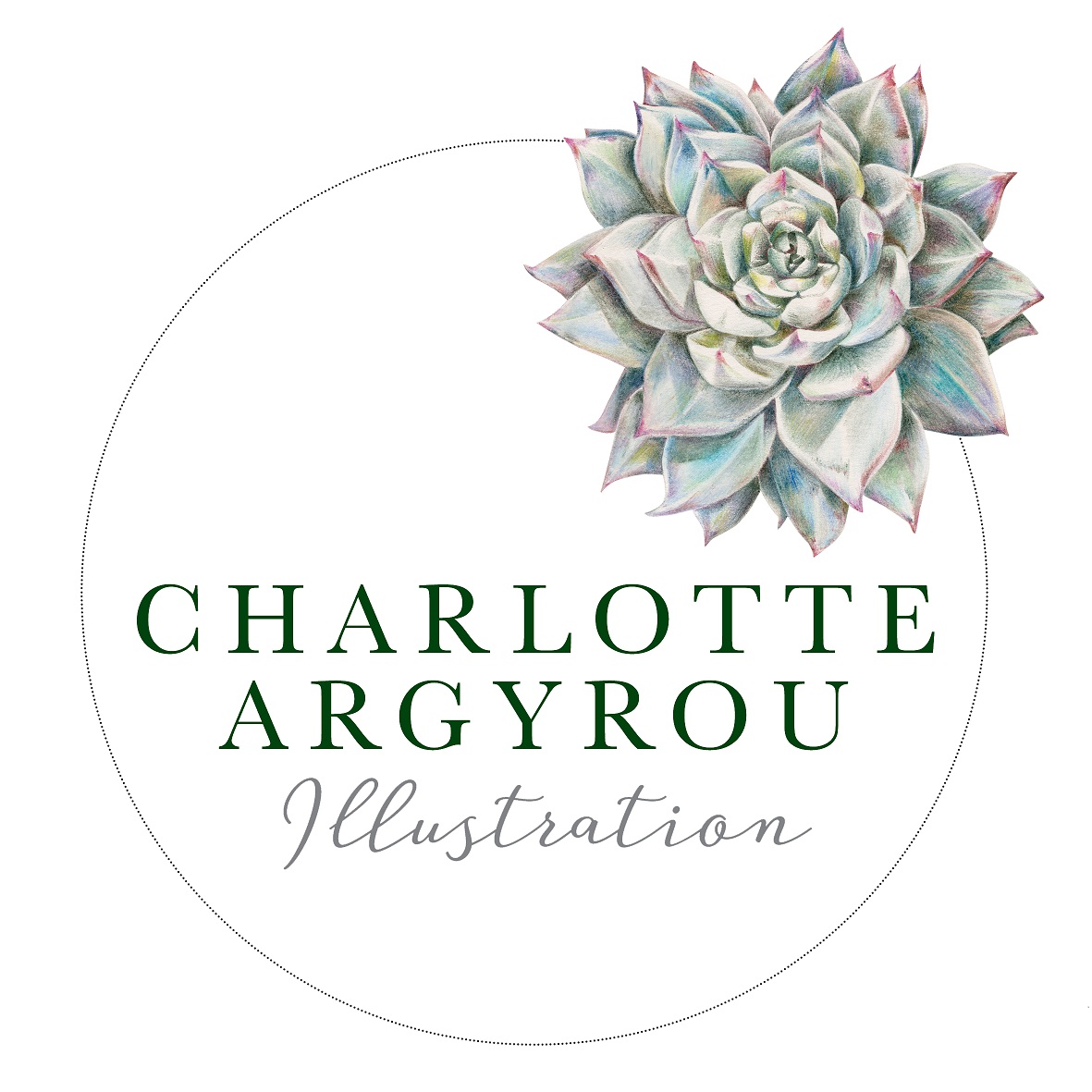 Creative business and botanical illustraor Charlotte Argyrou logo