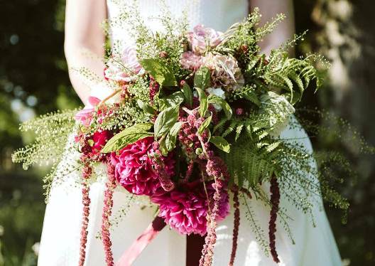 Wedding bouquet photo by Nicole Howe Photography on botanical artist Charlotte Argyrou blog