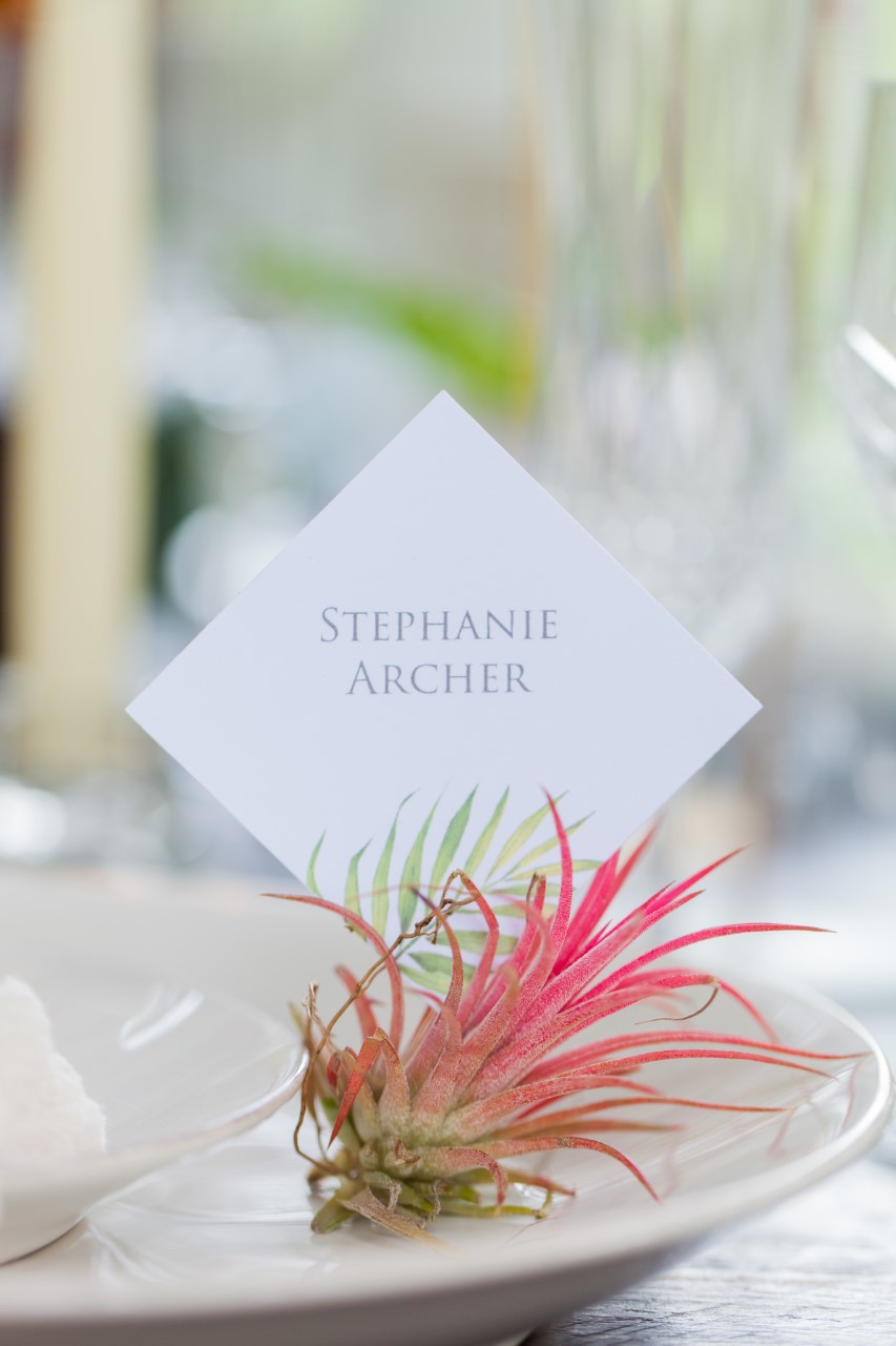 Flamboyant Invites stationery on botanical artist Charlotte Argyrou's unique botanical weddings blog post