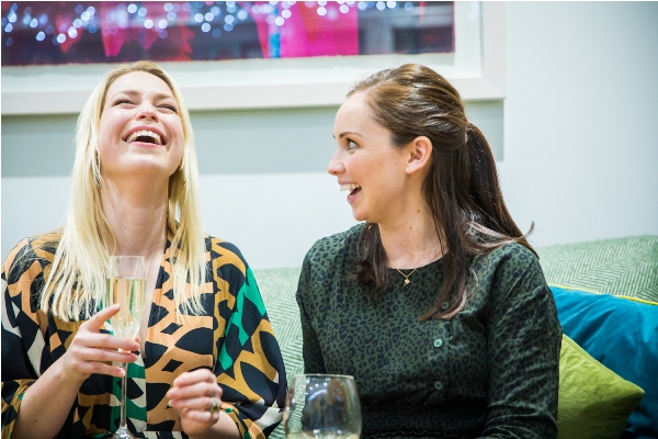 Charlotte Argyrou and Vicky Shilling, hosts of Creative in Residence Supper Club