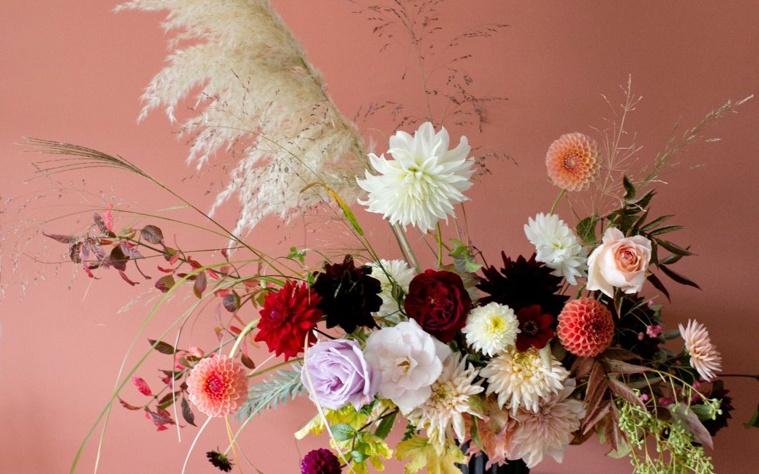jenni bloom flowers corette faux bouquet charlotte argyrou blog