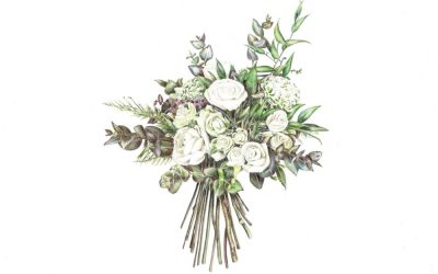 5 Reasons a Bouquet Illustration Makes a Perfect One Year Anniversary Gift