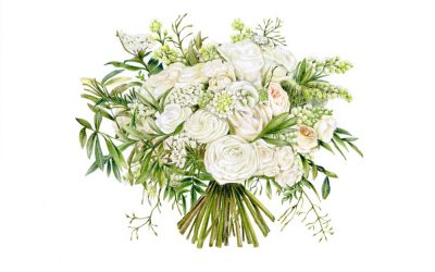2019 Year in Review: Wedding Bouquet Illustration Service