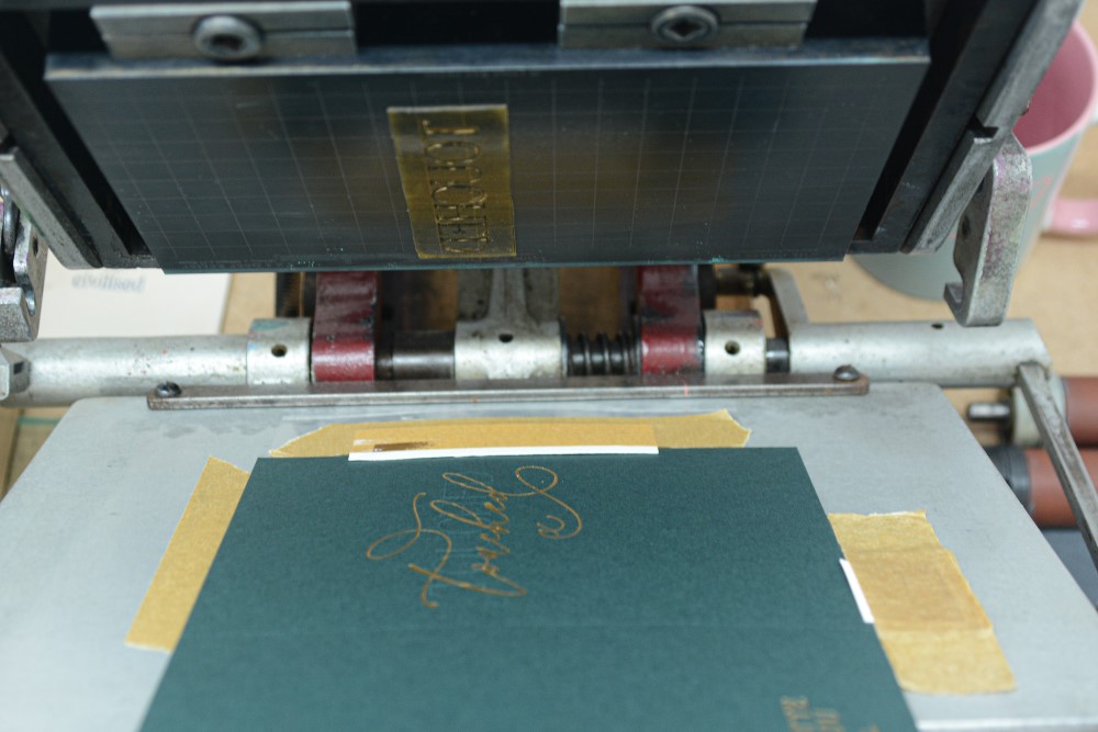 Charlotte Argyrou Illustration branded letterpress stationery process Charlotte Argyrou Illustration branded letterpress stationery